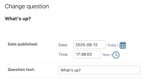 Les champs ont été triés 